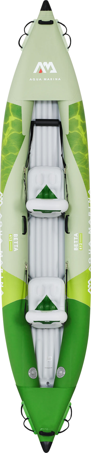 Aqua Marina 13’6″ BETTA-412 2022 2-Person Recreational Inflatable Kayak - Good Wave